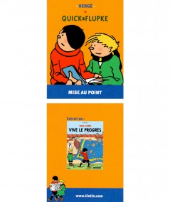 Extrait de Quick & Flupke en format mini (Hergé) : Quick apprend la boxe  - Editions Casterman