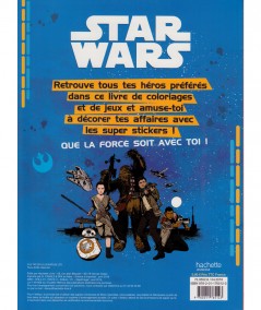 STAR WARS (Walt Disney) : Coloriages, jeux et stickers - Hachette Jeunesse