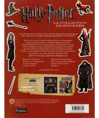 Harry Potter : La collection de stickers - Plus de 400 autocollants de chacun des 8 films !