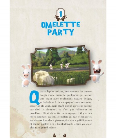 The lapins crétins : Les extraordinaires stories T2 (page 3) - Editions Glénat