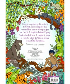 Le Livre de la Jungle : Une histoire à colorier (Ann Kronheimer) - Editions Kimane