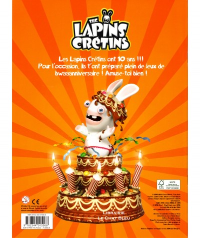The lapins crétins - Activités - Les jeux qui font bwaaah 3 - Editions Glénat