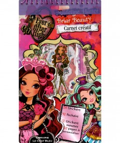 Ever After High : Madeline Hatter & Briar Beauty (Mattel) - Carnet créatif - Editions Kimane