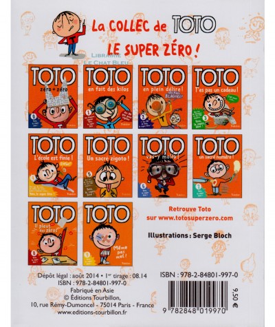 Les stickers de TOTO (Serge Bloch) : Plus de 885 autocollants ! - Editions Tourbillon