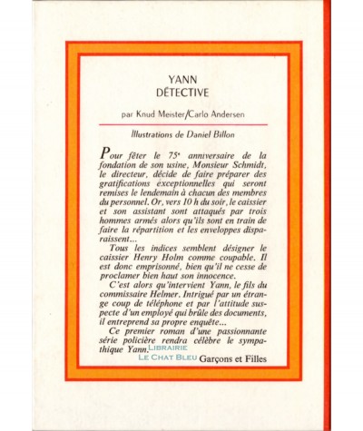 Yann, détective (Knud Meister, Carlo Andersen) - Collection Spirale N° 3.514