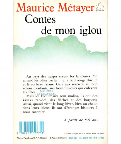 Contes de mon iglou (Maurice Métayer) - Le Livre de Poche N° 70