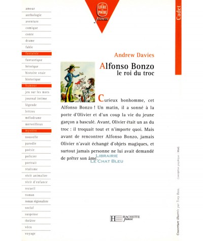 Alfonso Bonzo, le roi du troc (Andrew Davies) - Le livre de poche