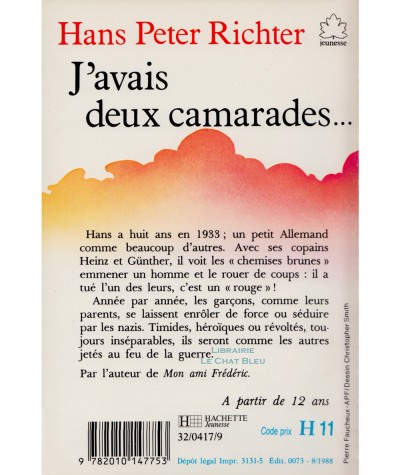 J'avais deux camarades… (Hans Peter Richter) - Le livre de poche N° 171