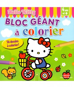Hello Kitty : Bloc géant de 56 dessins à colorier ! - Livre d'activités Schwager & Steinlein