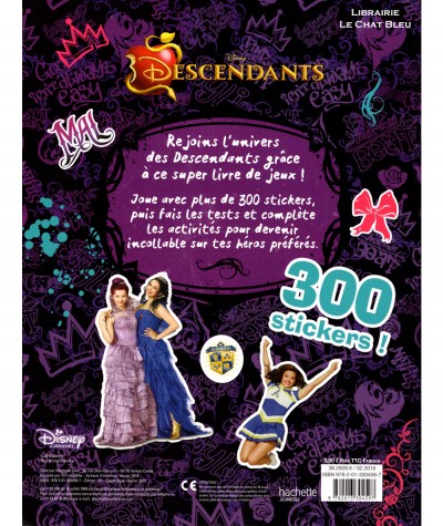 Descendants (Walt Disney) : 300 stickers - Hachette Jeunesse