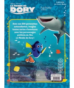 Le monde de Dory (Walt Disney) : 200 gommettes - Hachette jeunesse