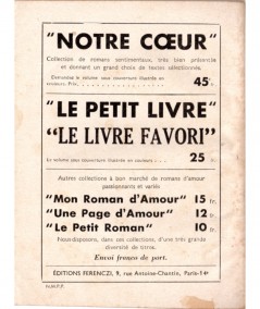 Le cadre vide (Pieyre Fabrice) - Le Petit Livre Ferenczi N° 1891