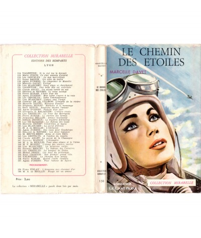 Le chemin des étoiles (Marcelle Davet) - Collection Mirabelle N° 158 - Editions des Remparts