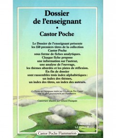 Castor Poche : Dossier de l'enseignant - Flammarion