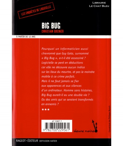 Les enquêtes de Logicielle : Big bug (Christian Grenier) - Rageot-Editeur