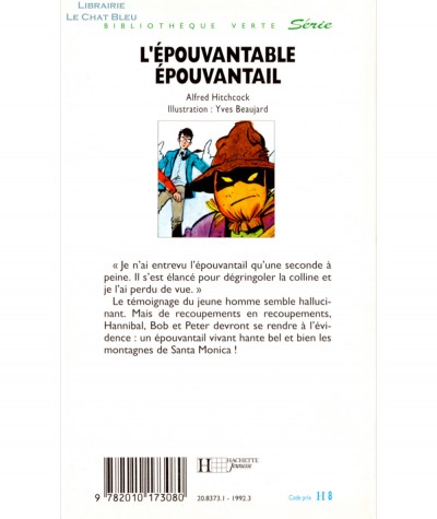 L'épouvantable épouvantail (Alfred Hitchcock) - Bibliothèque verte N° 278 - Hachette