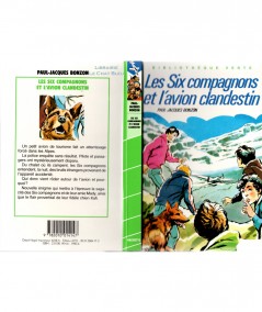 Les Six Compagnons et l'avion clandestin (Paul-Jacques Bonzon) - Bibliothèque verte - Hachette