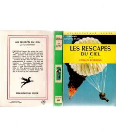 Les rescapés du ciel (Gerald Bowman) - Bibliothèque verte N° 205 - Hachette