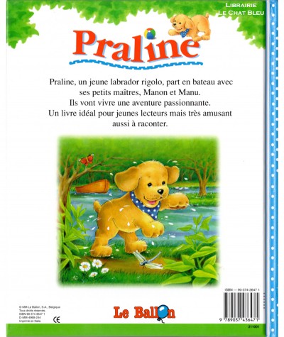 Praline fait du bateau (Jean Mouthier) - Editions Le Ballon