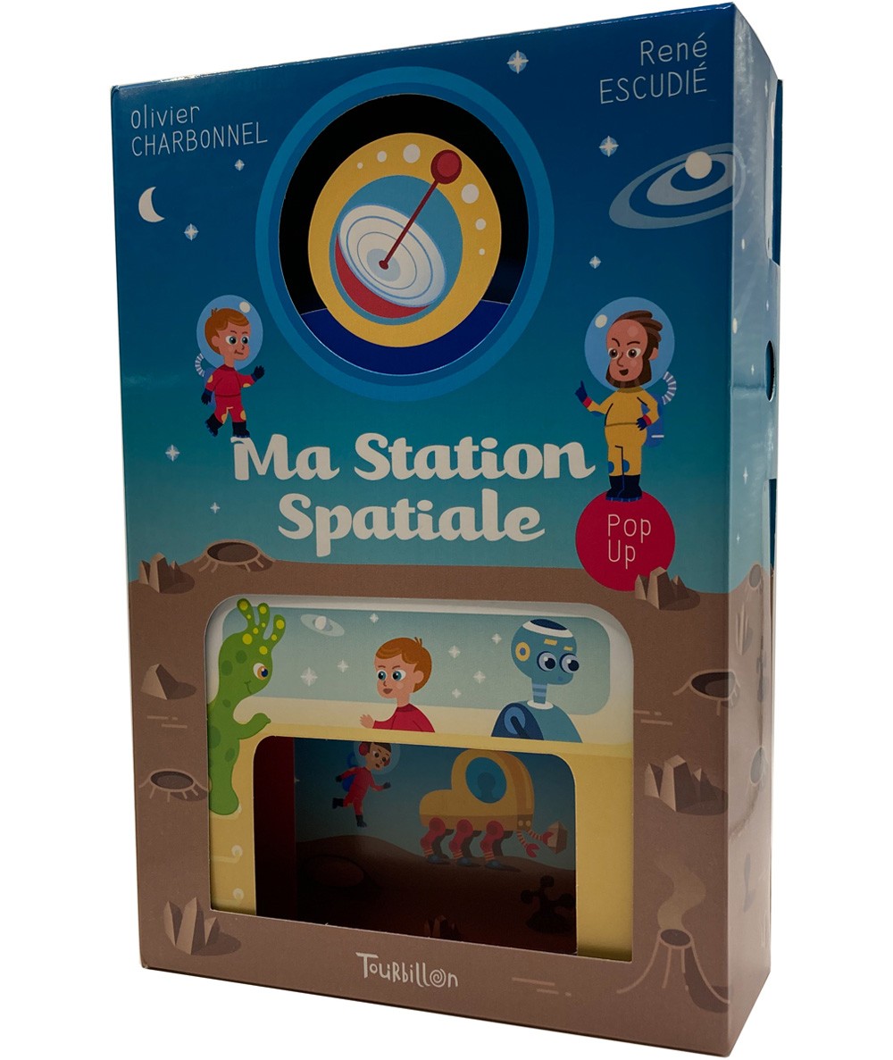 Ma Station Spaciale : un livre et un pop-up géant - Editions Tourbillon