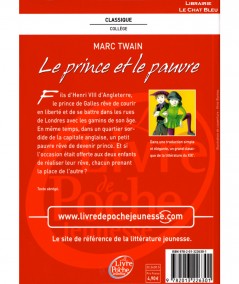 Le Prince et le Pauvre (Mark Twain) - Le livre de poche N° 1112