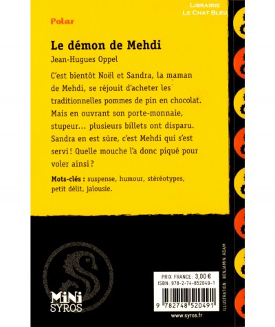 Le démon de Mehdi (Jean-Hugues Oppel) - Mini Syros - Polar