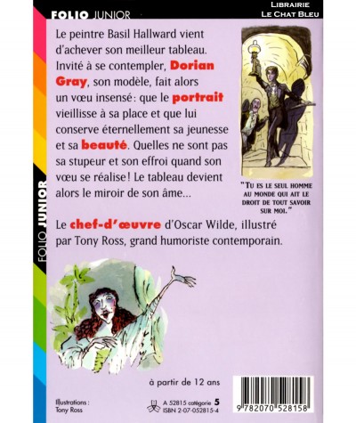 Le portrait de Dorian Gray (Oscar Wilde) - Folio Junior N° 1120 - Gallimard