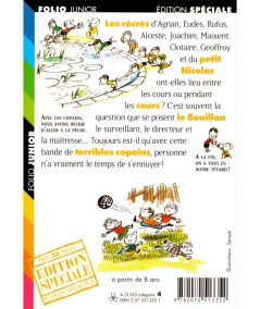 Les récrés du petit Nicolas (René Goscinny) - Folio Junior N° 468 - Livre Gallimard