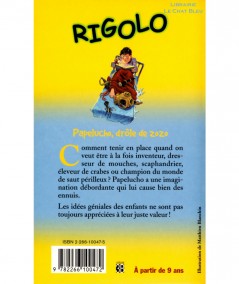 RIGOLO T1 : Papelucho, drôle de zozo (Marcela Paz) - Pocket Junior N° 307
