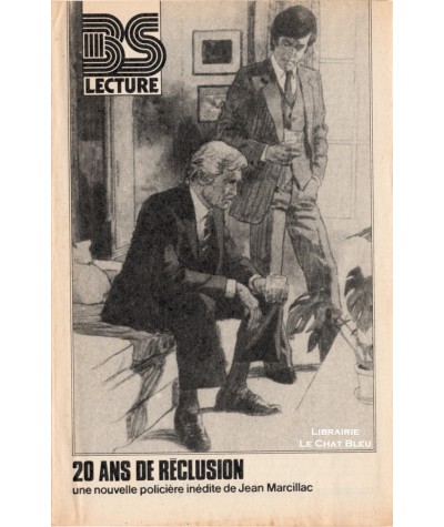 20 ans de réclusion (Jean Marcillac) - BS Lecture 3296