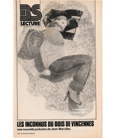 Les inconnus du Bois de Vincennes, une nouvelle policière de Jean Marcillac - BS Lecture 3134