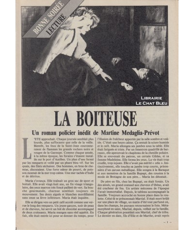 La boiteuse (Martine Medaglia-Prévot) - BS Lecture 3452