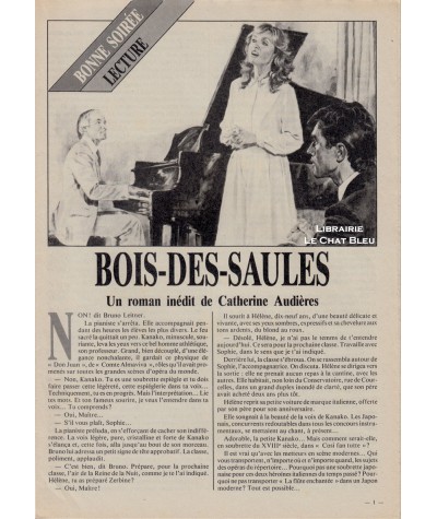 Bois-des-Saules (Catherine Audières) - BS Lecture 3451