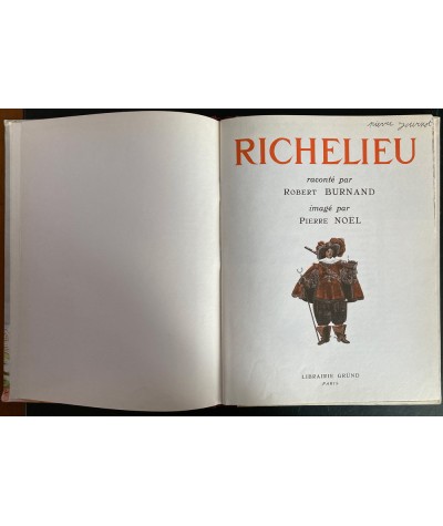 Albums de France : Richelieu (Robert Burnand) - Editions Gründ
