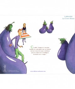 La revanche des aubergines (Davide Cali) - Editions SARBACANE