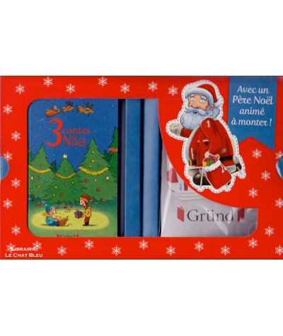 Mon coffret de Noël : 3 merveilleux contes de Noël et un père Noël animé à monter !