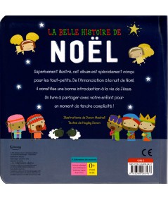 La belle histoire de Noël (Dawn Machell, Hayley Down) - Livre tout-carton de 0 à 3 ans - Kimane