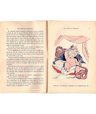Les travaux d'Hercule - Les livres roses pour la jeunesse N° 715