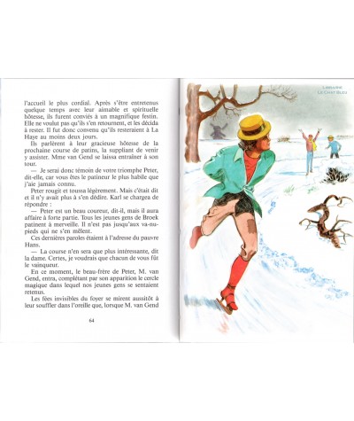 Les patins d'argent (Pierre-Jules Stahl) - Livre Club Jeunesse N° 36 - Editions Hemma