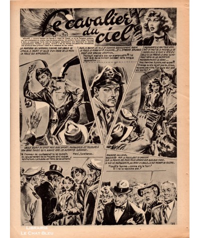 Magazine Nous Deux n° 162 paru en 1950 : Jeux de cordée…