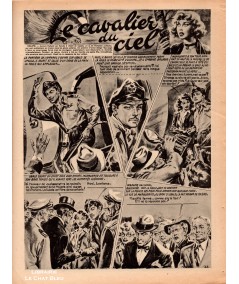 Magazine Nous Deux n° 162 paru en 1950 : Jeux de cordée…