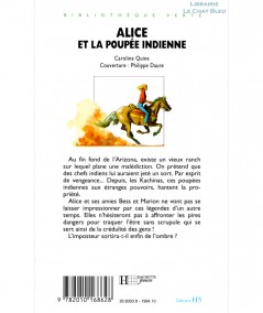 Alice et la poupée indienne (Caroline Quine) - Bibliothèque verte N° 453 - Hachette