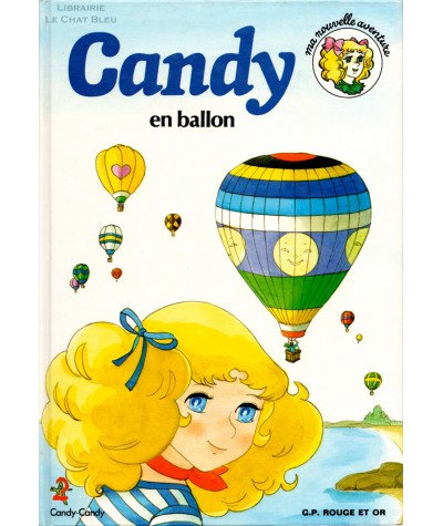 Candy en ballon - Bibliothèque Rouge et Or