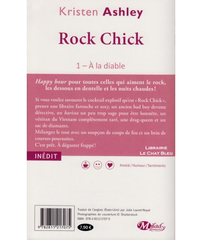 Rock Chick T1 : À la diable (Kristen Ashley) - Milady Romance