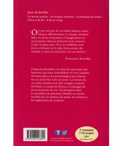 Jeux de familles (Françoise Bourdin) - 5 romans