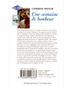 Une semaine de bonheur - Catherine Spencer - Harlequin Azur N° 1972