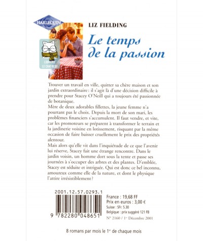Héros Irrésistible : Le temps de la passion - Liz Fielding - Harlequin Azur N° 2160