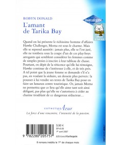 L'amant de Tarika Bay - Robyn Donald - Harlequin Azur N° 2671