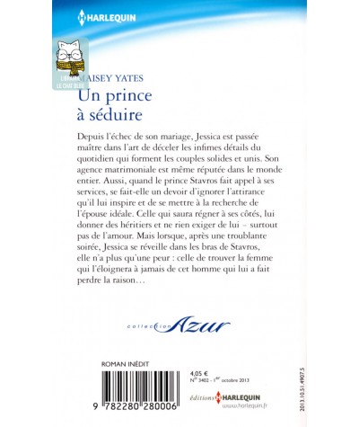 Un prince à séduire - Maisey Yates - Harlequin Azur N° 3402