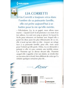 La Fierté des Corretti T6 : Le défi de Lia Corretti - Lynn Raye Harris - Harlequin Azur N° 3514